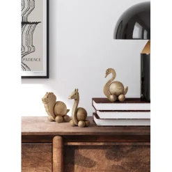 ChiCura - Træfigur - Spinning Lion - Medium