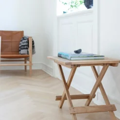 Cinas - Classic klapbord 50x50cm teak