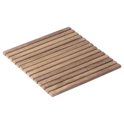 Cinas - Lille bademåtte 40x40cm teak