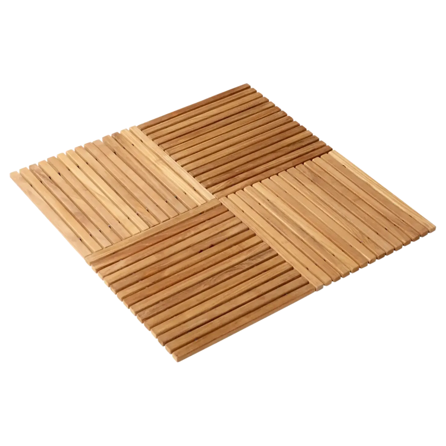 Cinas - Lille bademåtte 40x40cm teak