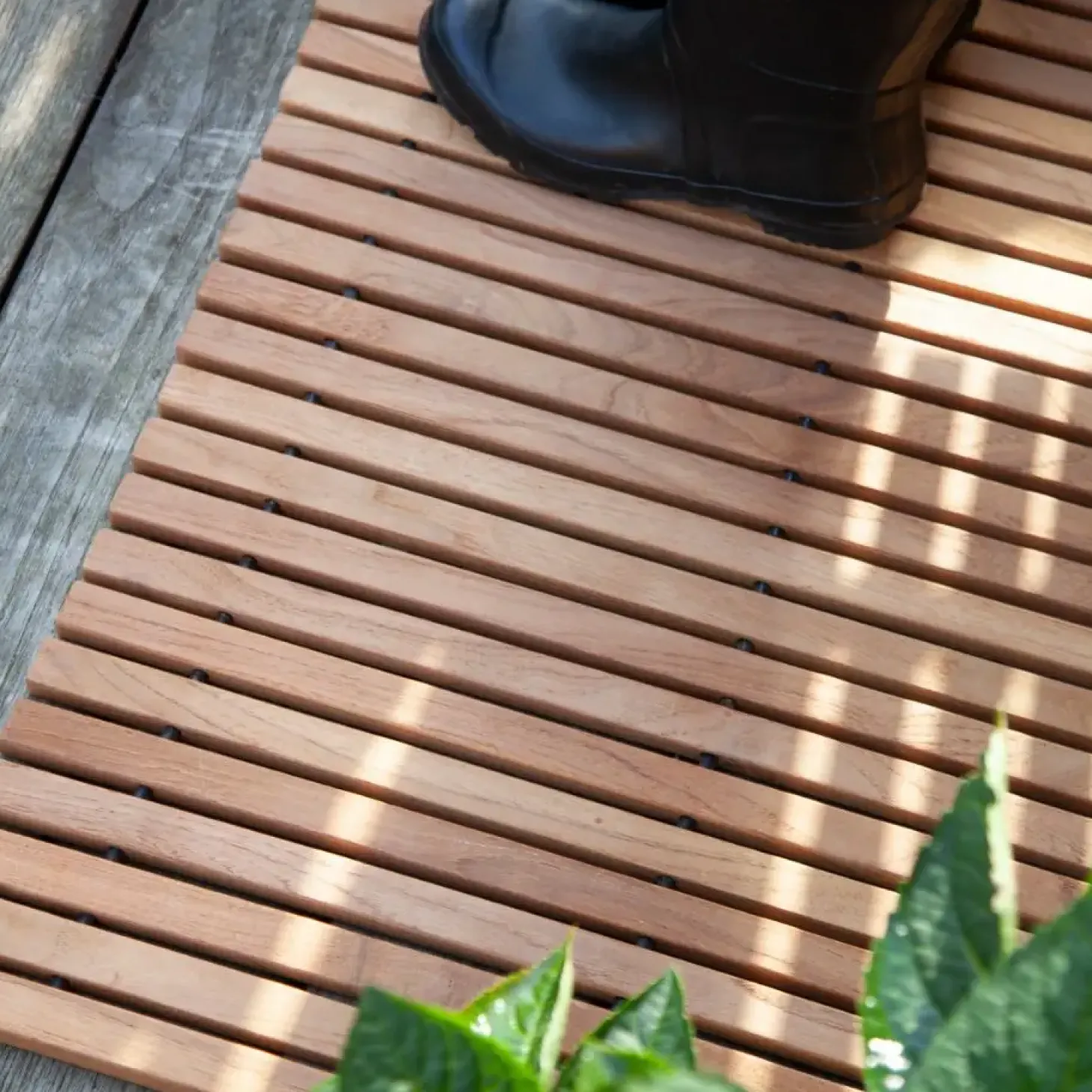 Cinas - Mellem bademåtte 40x60cm teak