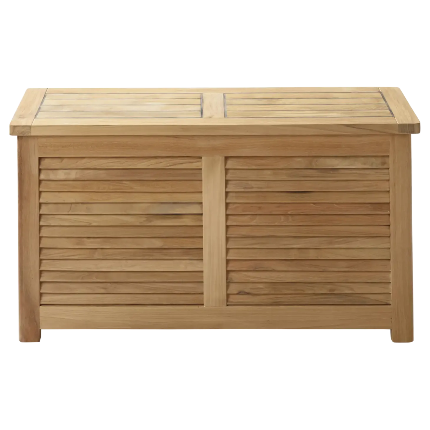 Cinas - Opbevaringsbænk, Teak, 90x30x48 cm