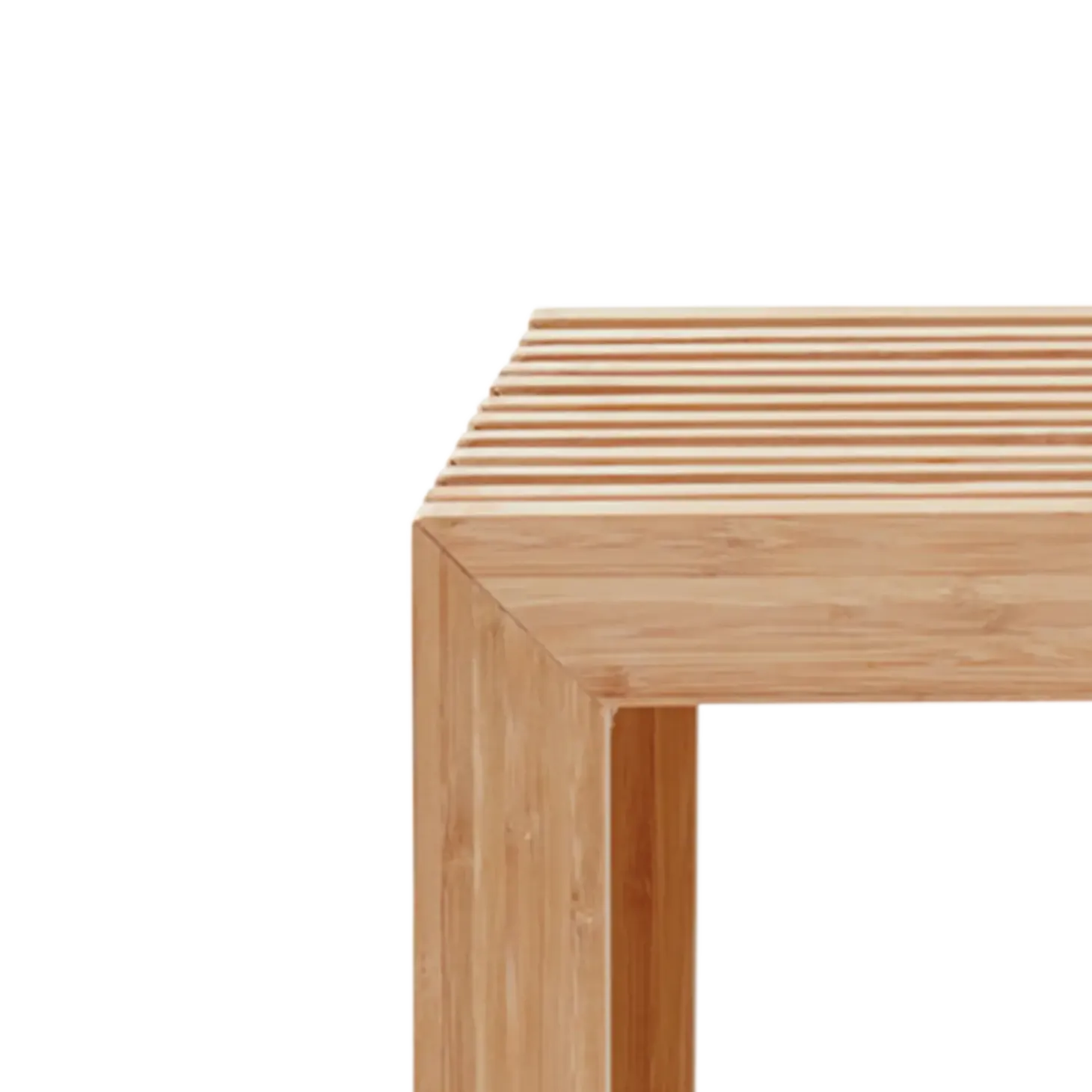 Cinas - Rib skammel 45x35cm bambus