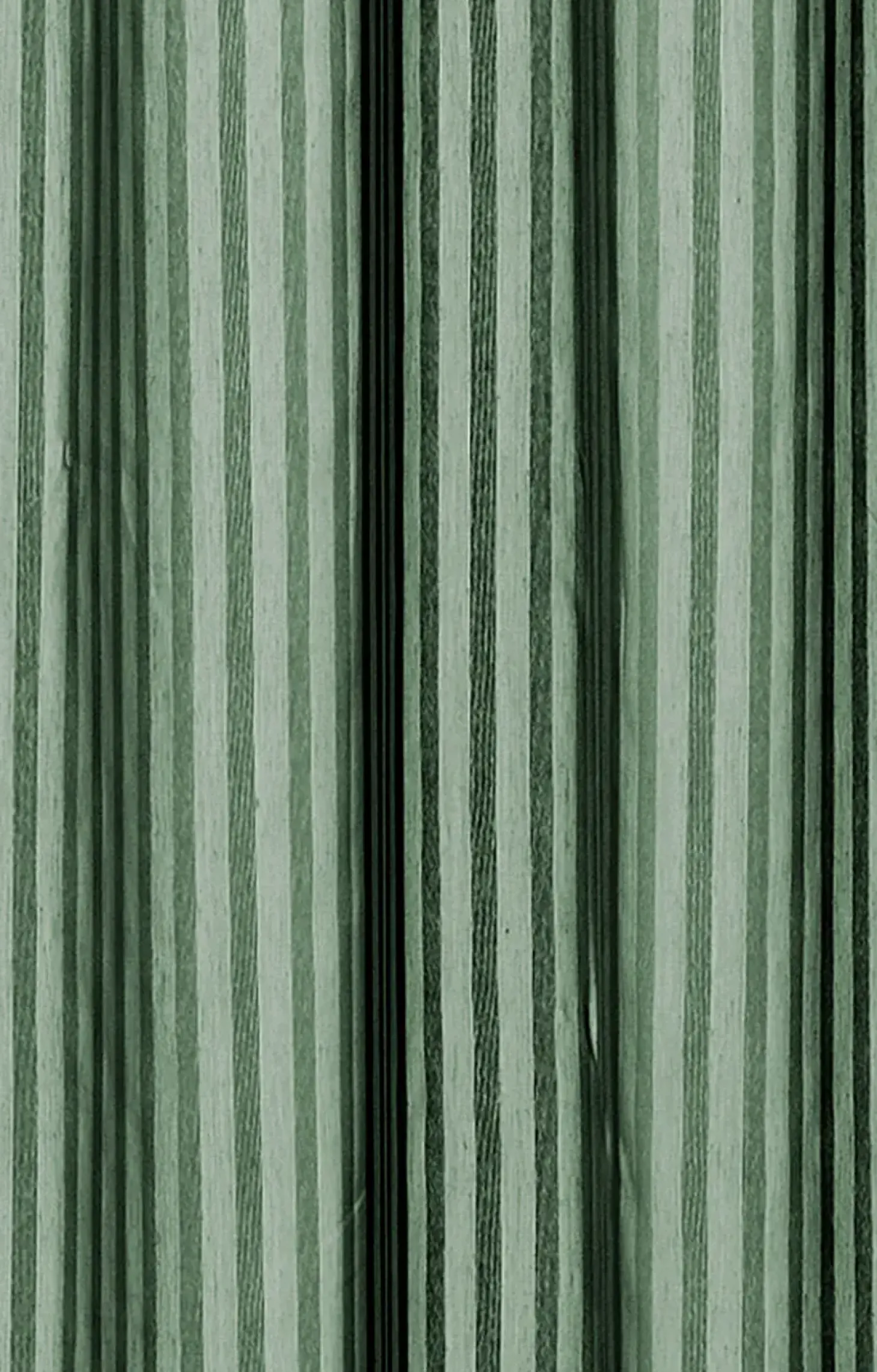 Compliments - Badeforhæng - Lines shower curtain w/eyelets 200 cm - Skovgrøn