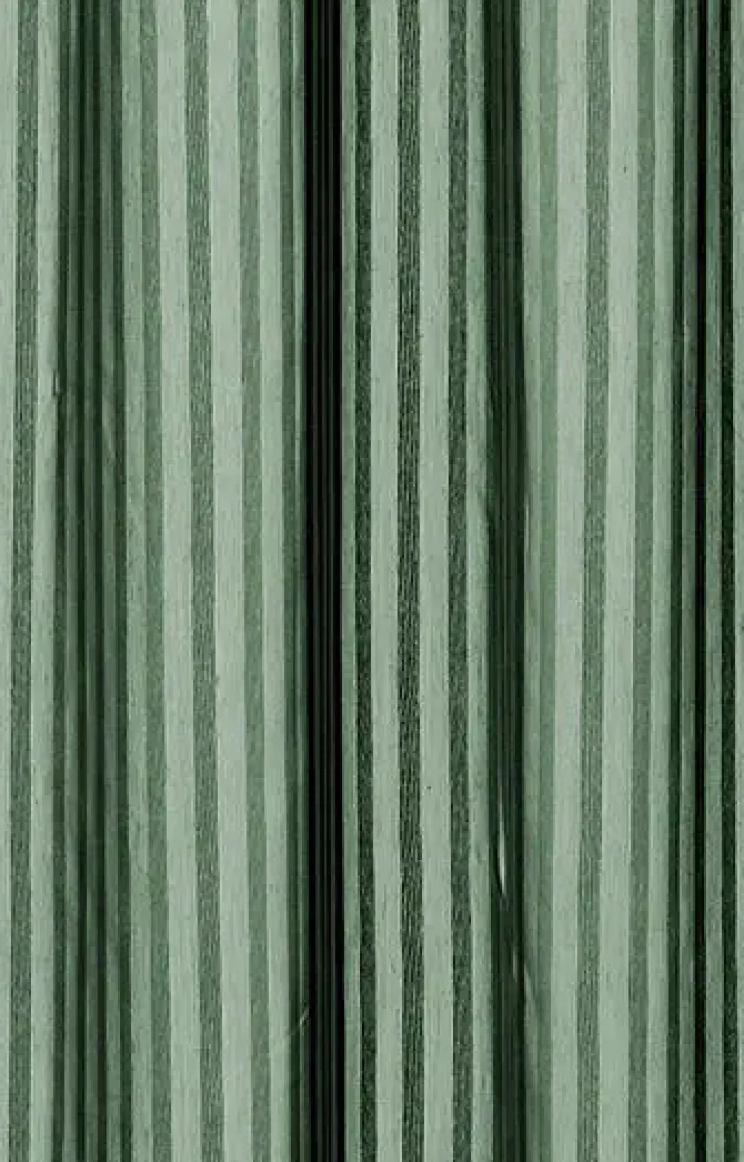 Compliments - Badeforhæng - Lines shower curtain w/eyelets 200 cm - Skovgrøn
