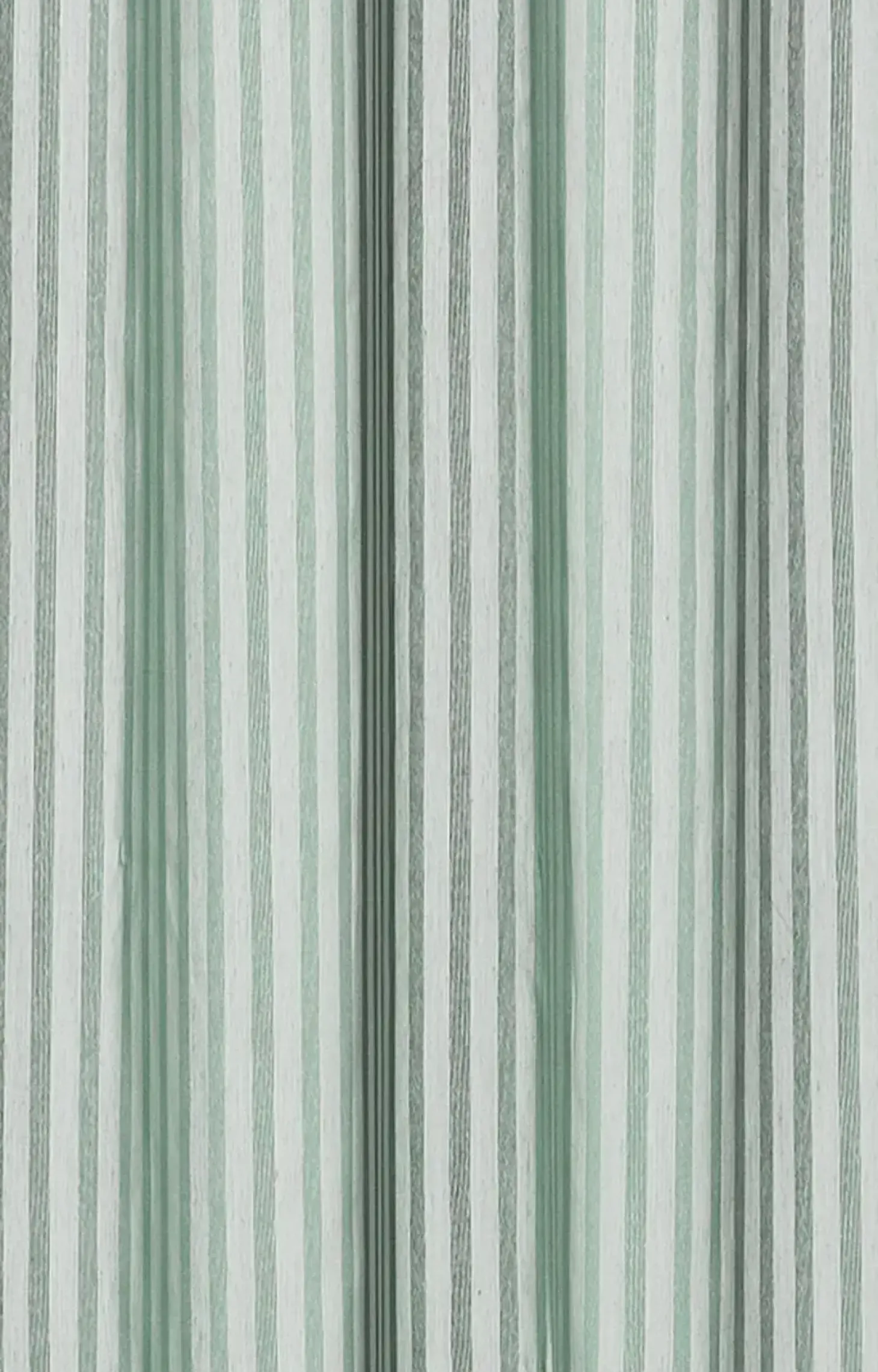 Compliments - Badeforhæng - Lines shower curtain w/eyelets 220 cm - Støvet grøn