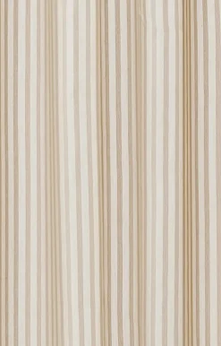 Compliments - Badeforhæng - Lines shower curtain w/eyelets 200 cm - Linen