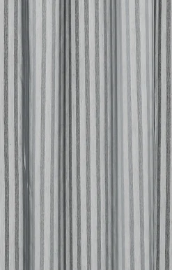Compliments - Badeforhæng - Lines shower curtain w/tape 220 cm - Grå
