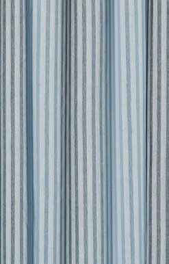 Compliments - Badeforhæng - Lines shower curtain w/tape 220 cm - Sea blue