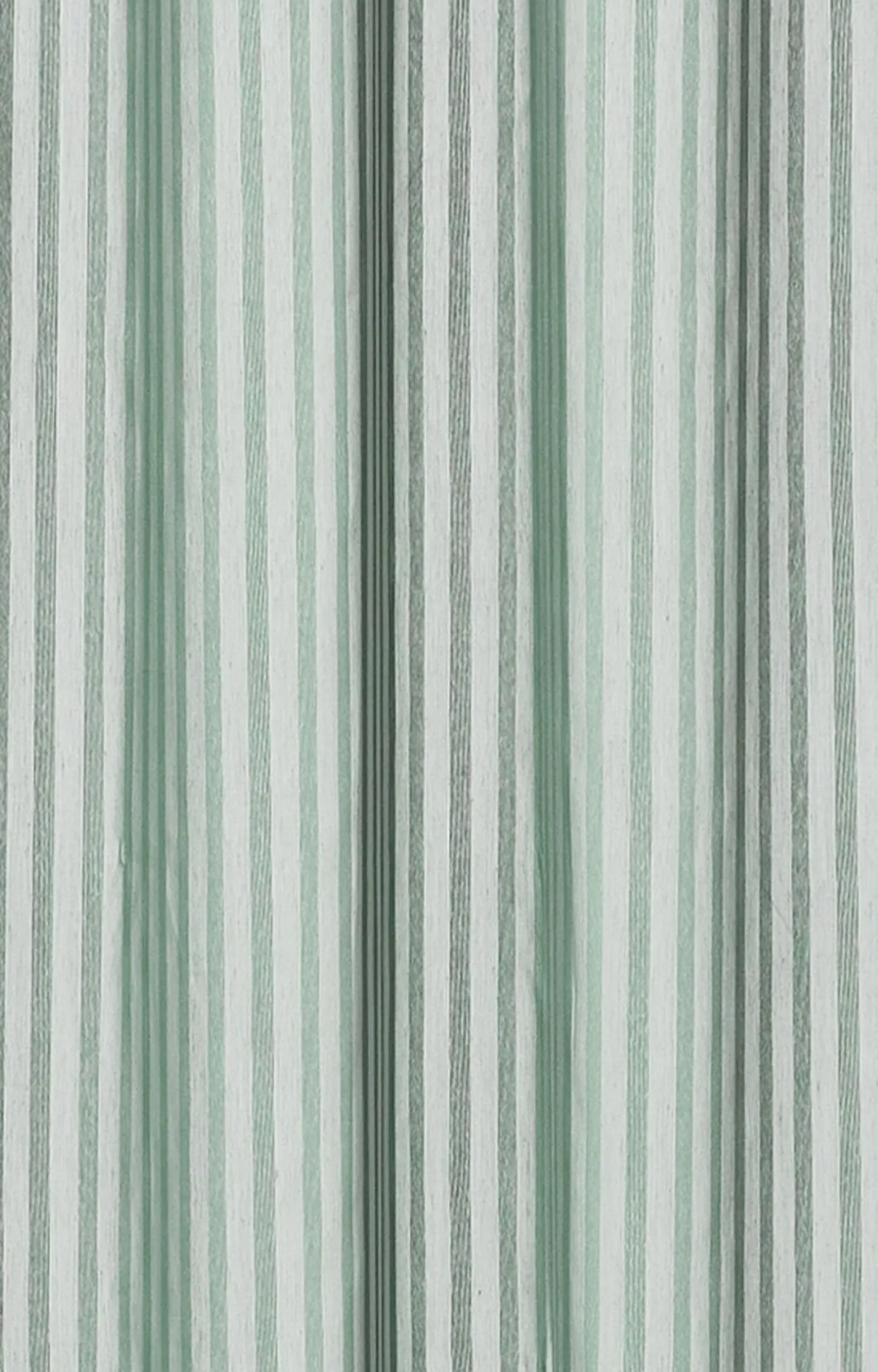 Compliments - Badeforhæng - Lines shower curtain w/tape 220 cm - Støvet grøn