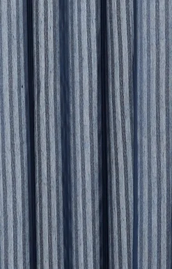 Compliments - Badeforhæng - Lines shower curtain w/tape 200 cm - Mørk blå