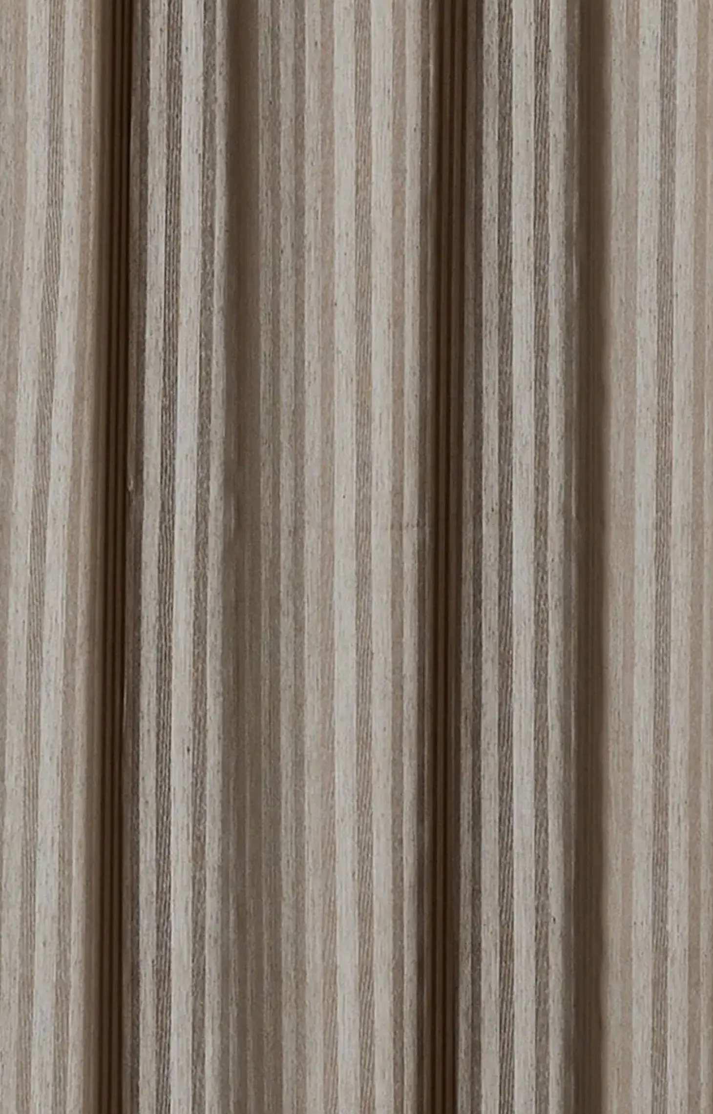 Compliments - Badeforhæng - Lines shower curtain w/tape 200 cm - Brun