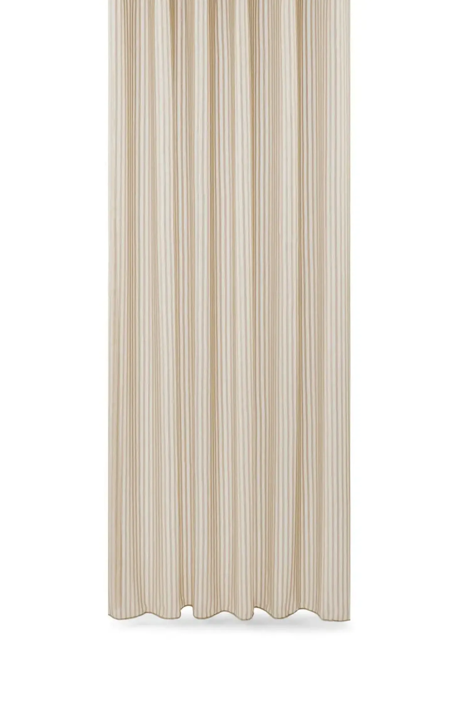 Compliments - Badeforhæng - Lines shower curtain w/tape 200 cm - Linen