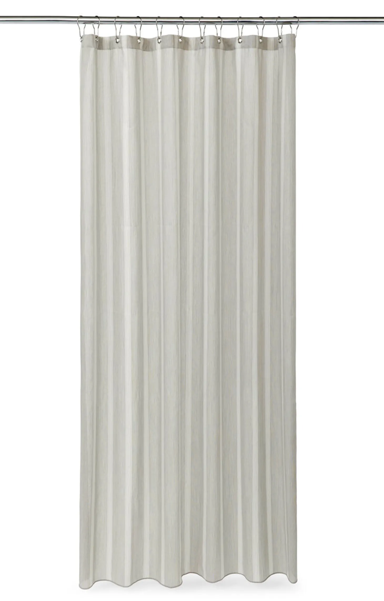 Compliments - Badeforhæng - Lumien shower curtain w/eyelets 220 cm - Taupe