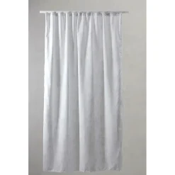 Compliments - Badeforhæng - Pine shower curtain w/tape 220 cm - Lys grå