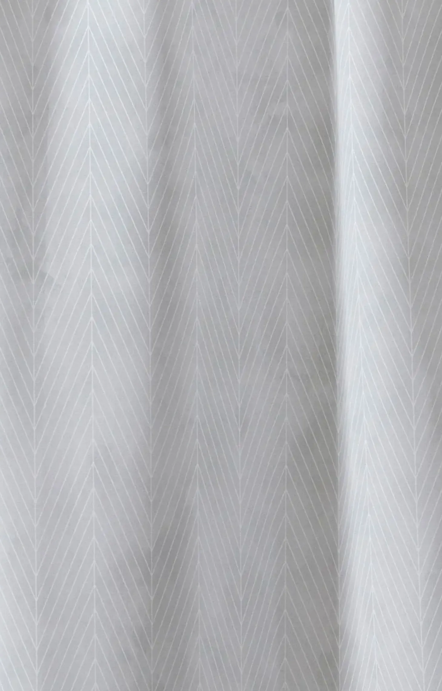 Compliments - Badeforhæng - Pine shower curtain w/tape 220 cm - Lys grå