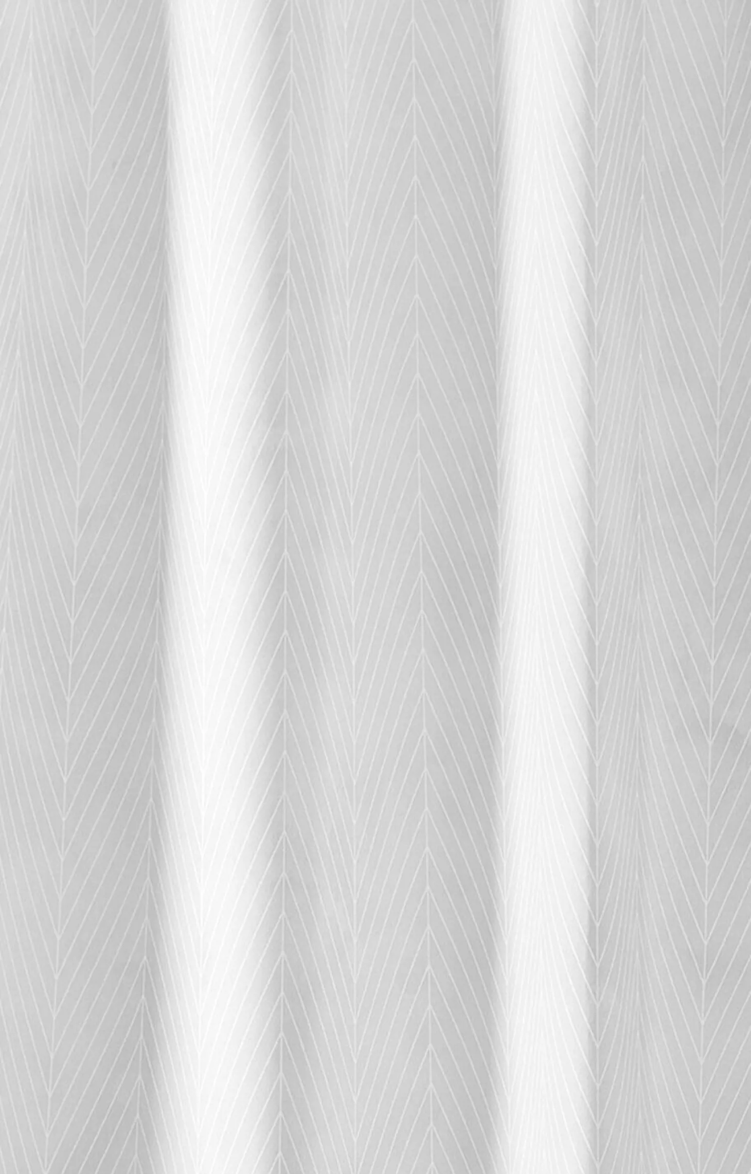 Compliments - Badeforhæng - Pine shower curtain w/tape 200 cm - Hvid