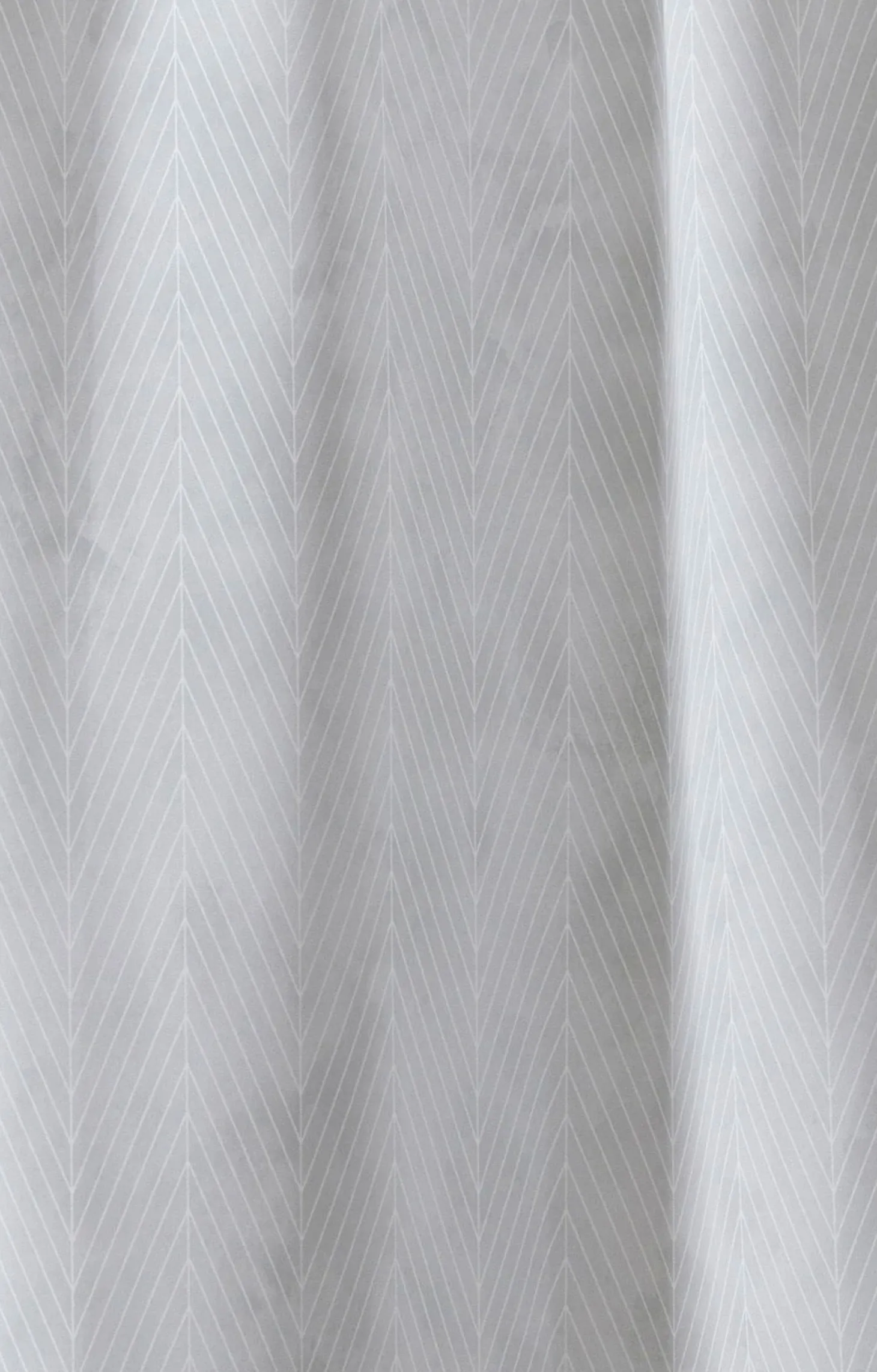 Compliments - Badeforhæng - Pine shower curtain w/eyelets 220 cm - Lys grå