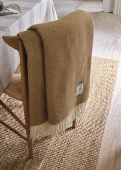 Compliments - Plaid - Duo Throw - 140x200 cm - Camel