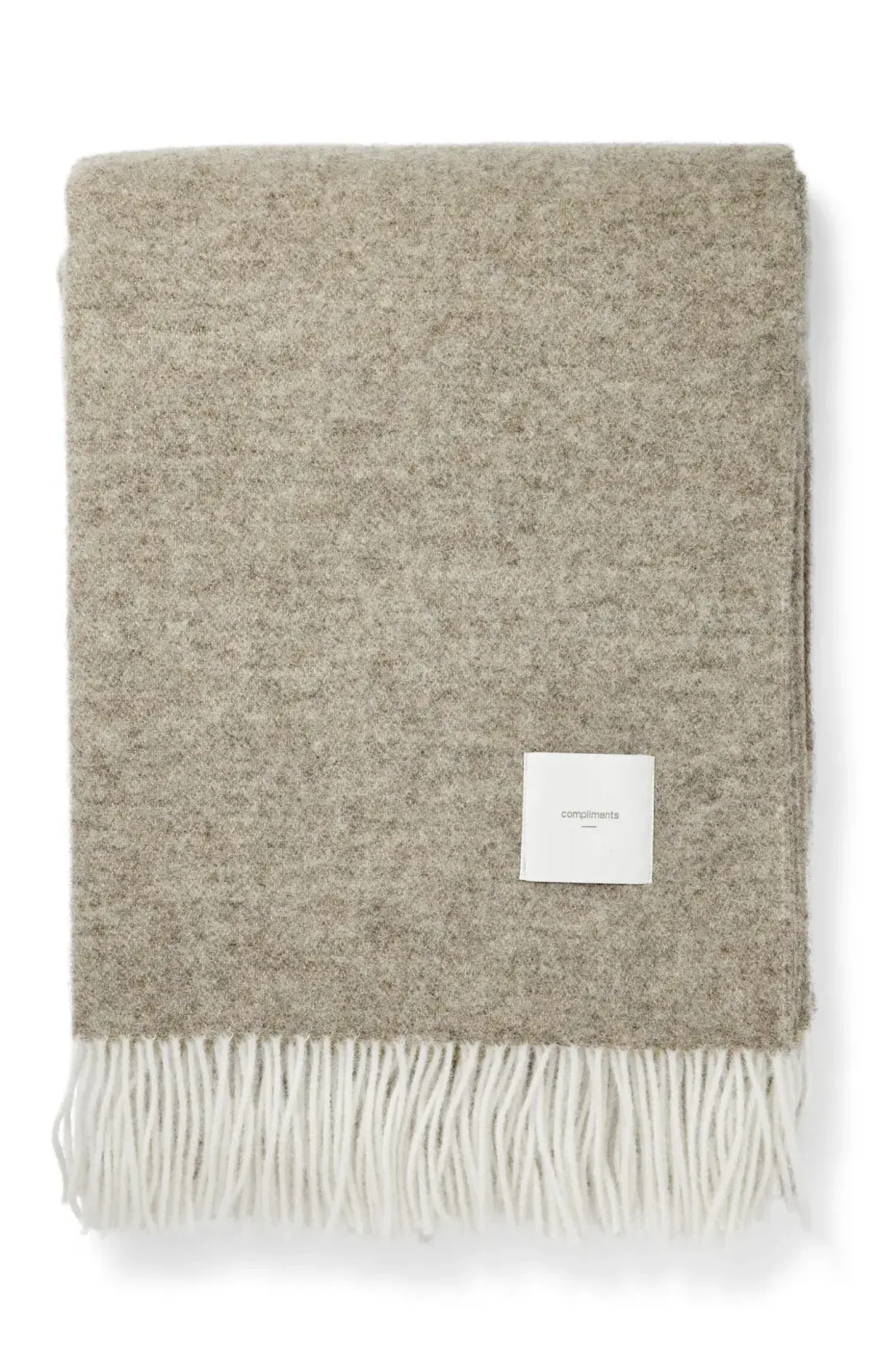 Compliments - Plaid - Duo Throw -140x200 cm - Taupe