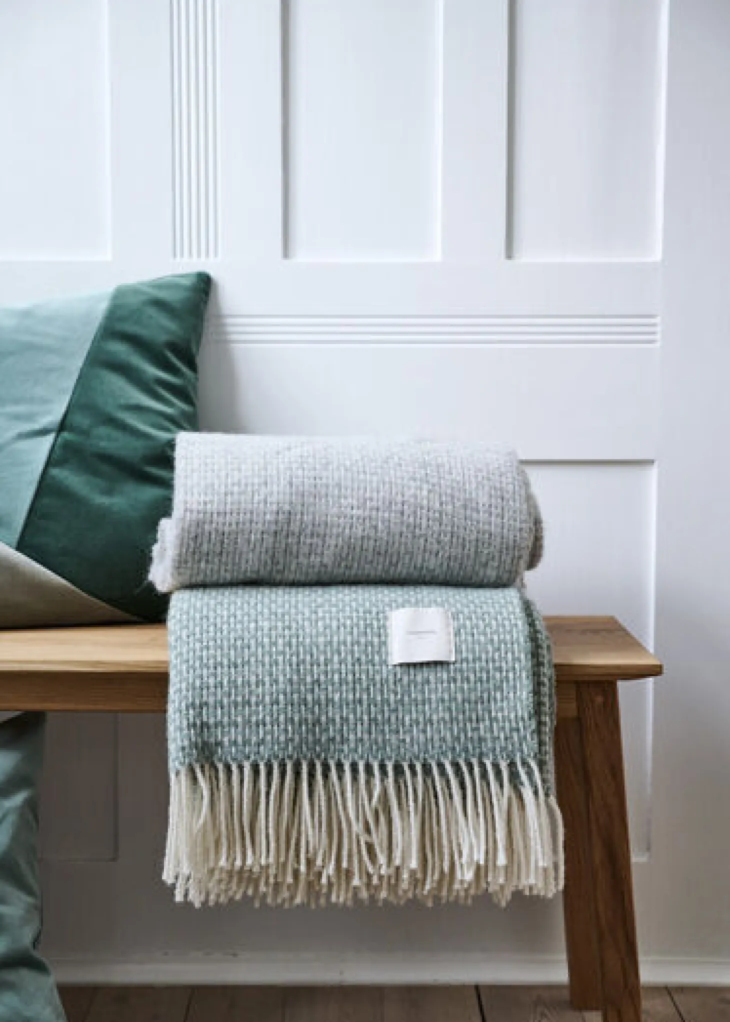 Compliments - Plaid - Nest Throw 140x200 cm - Grøn