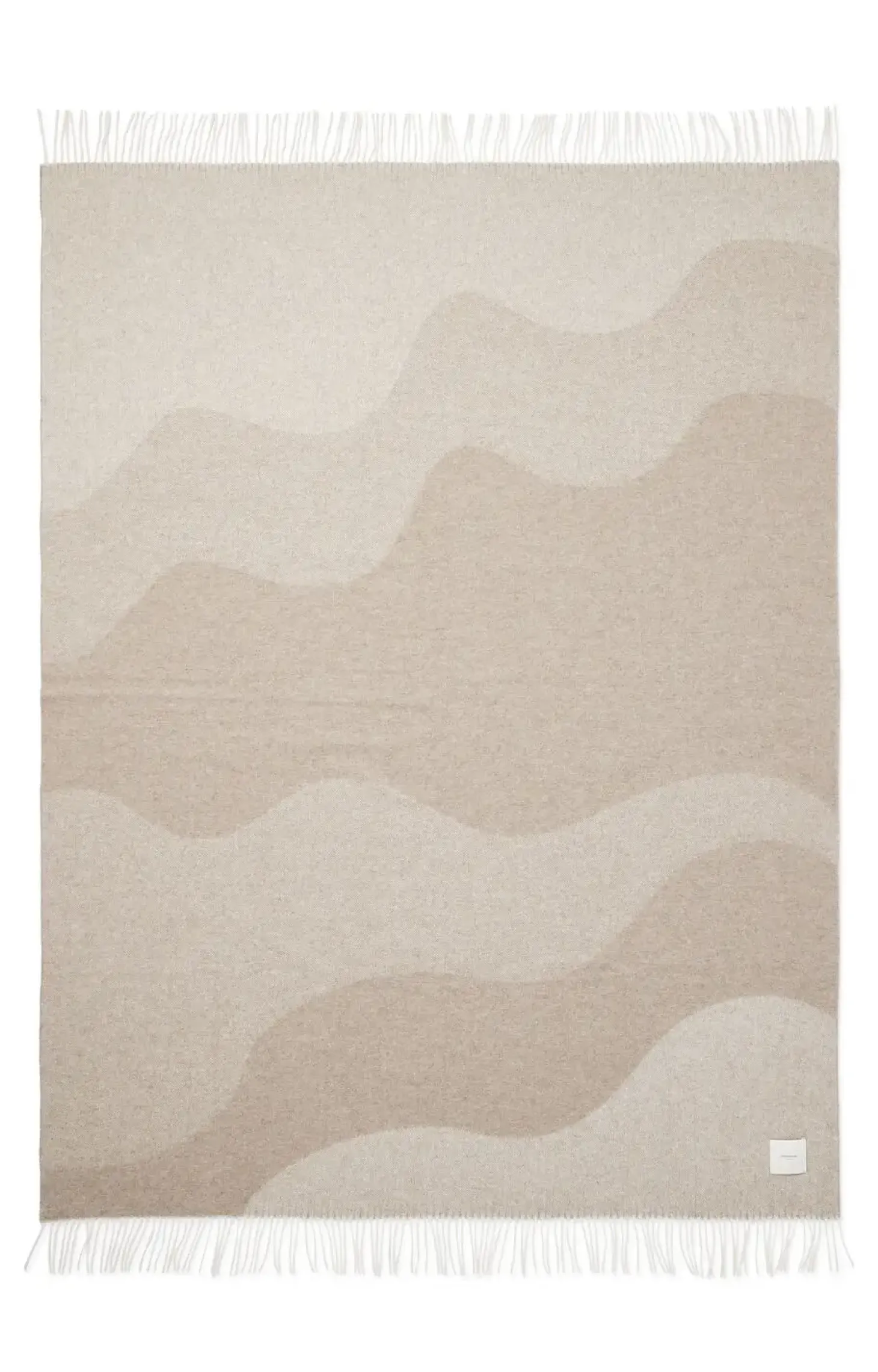 Compliments - Plaid - Waves Throw 140x200 cm - Sand