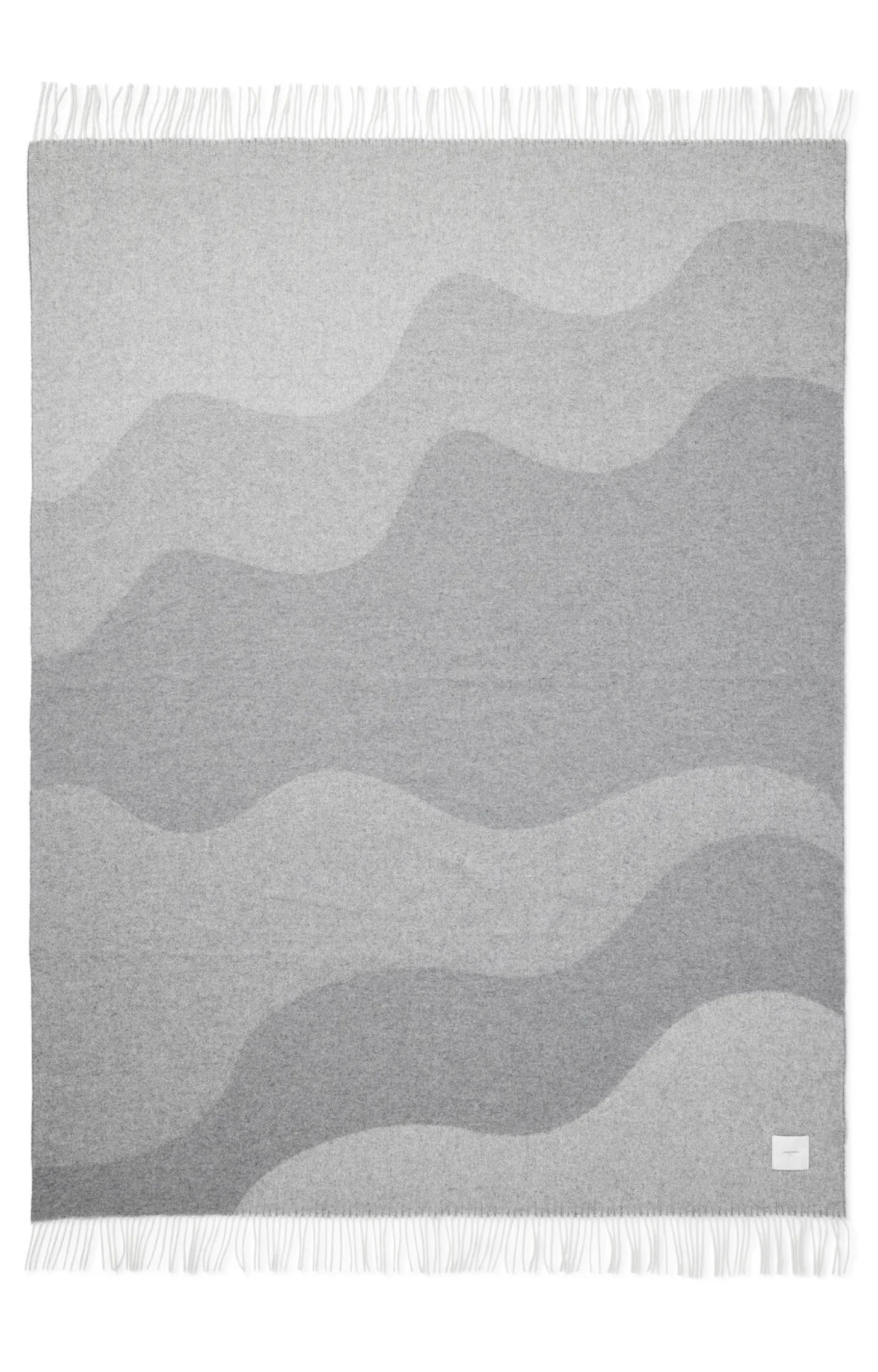 Compliments - Plaid - Waves Throw 140x200 cm - Grå