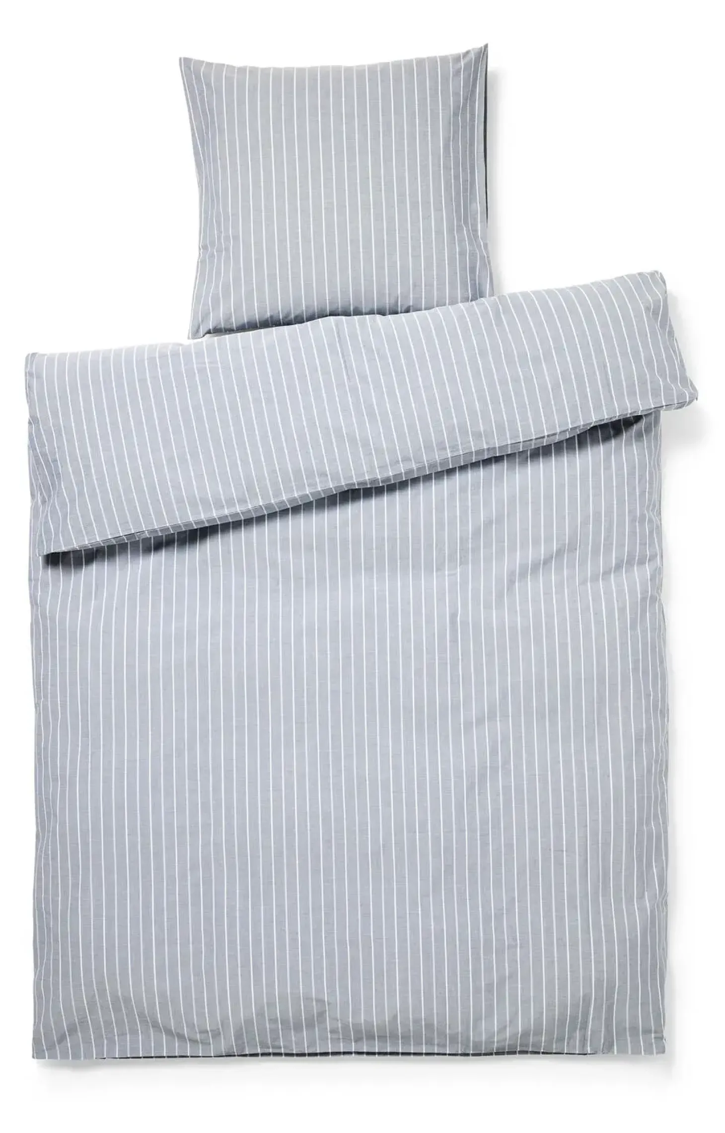 Compliments - Sengetøj - Blik Bed Linen 240x220/60x63 (2) cm - Blå