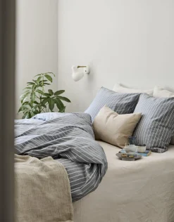 Compliments - Sengetøj - Blik Bed Linen 140x220/60x63 cm - Blå