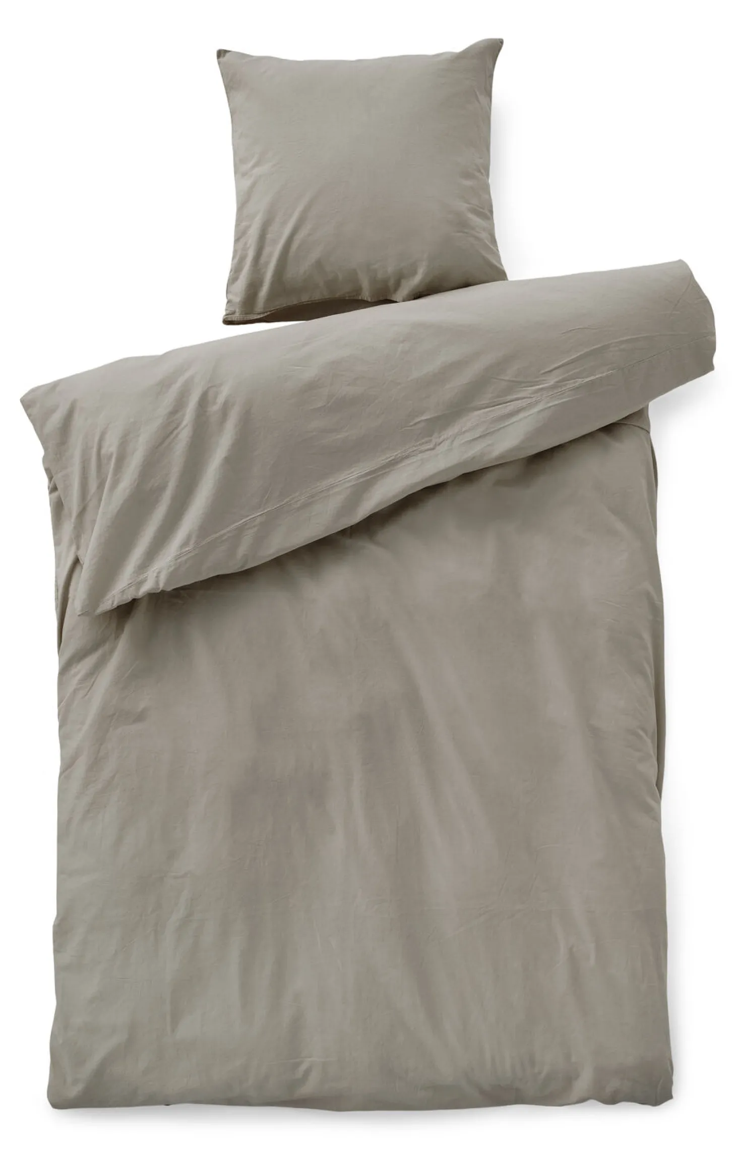 Compliments - Sengetøj - Stone Bed Linen 200x220/60x63 (2) cm - Sand