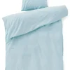 Compliments - Sengetøj - Stone Bed Linen 140x200/60x63 cm - Sky blue