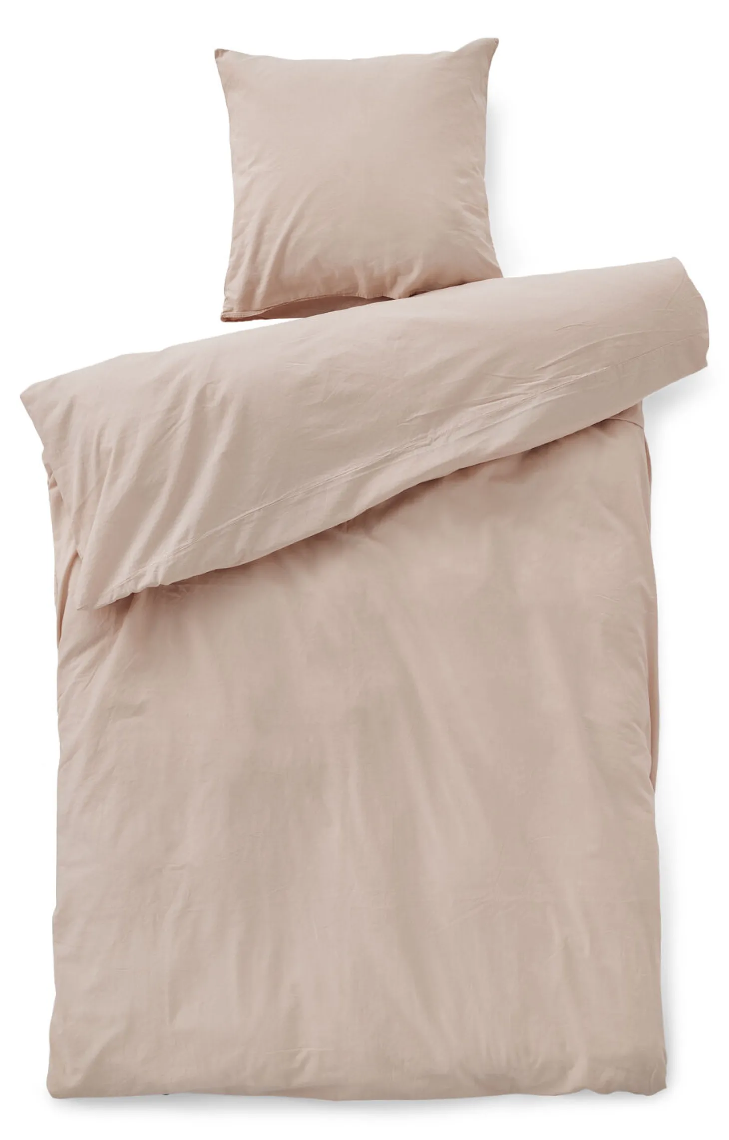Compliments - Sengetøj - Stone Bed Linen 200x220/60x63 (2) cm - Rose