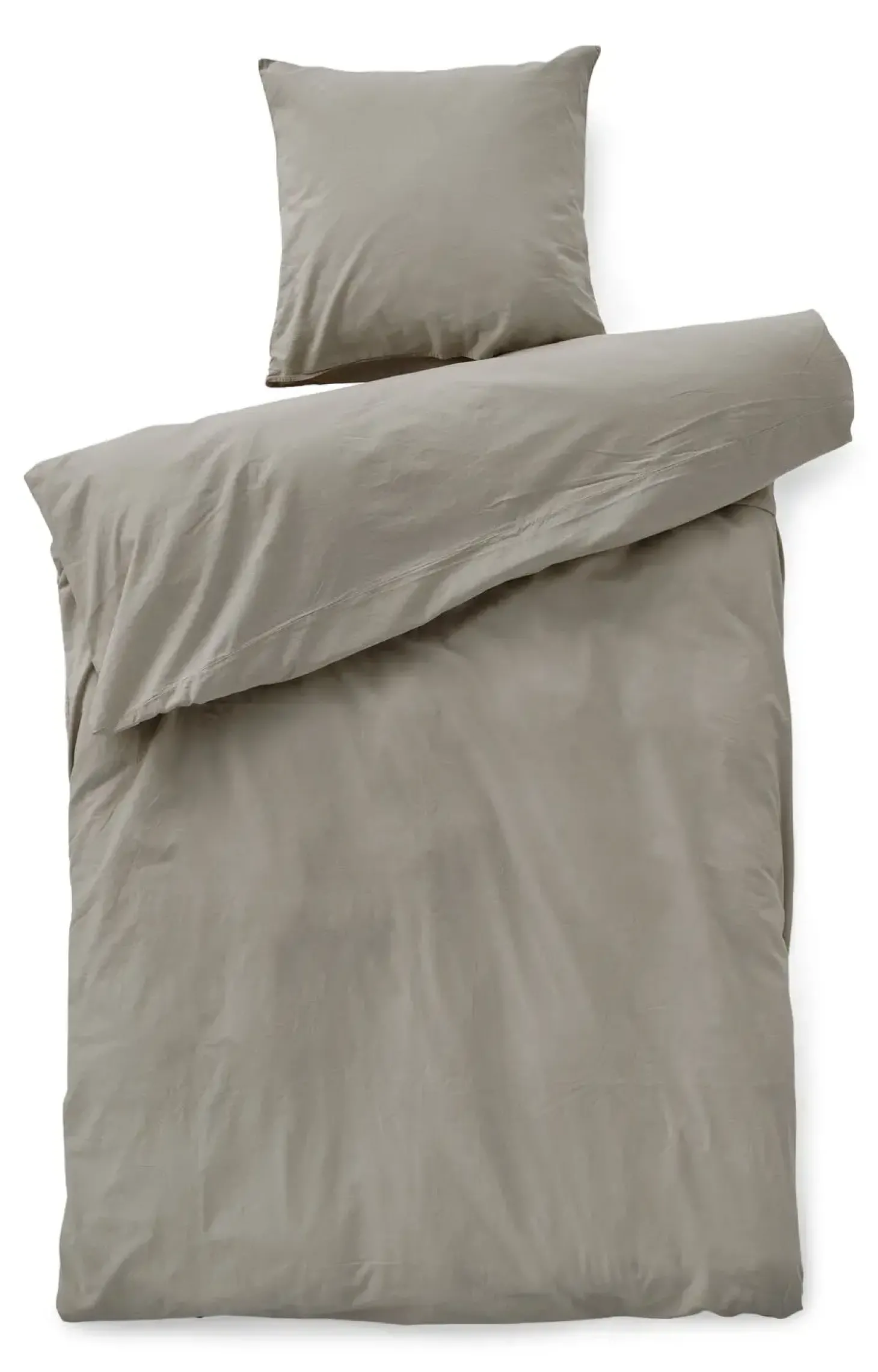 Compliments - Sengetøj - Stone Bed Linen 200x200/60x63 (2) cm - Sand