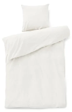 Compliments - Sengetøj - Stone Bed Linen 140x220/60x63 cm - Hvid