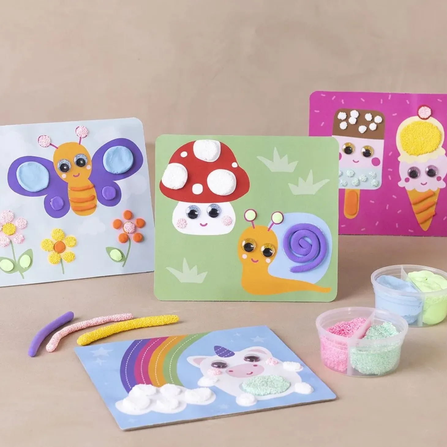 Creativ Company - DIY Kit Modellering, Dekorationsplade, 1 pk.