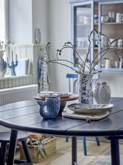 Creative Collection - Ariella Vase, Blå, Stentøj