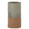 Creative Collection - Denna Vase, Grøn, Stentøj