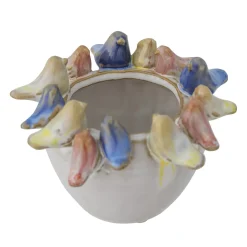 Creative Collection - Eanna Urtepotteskjuler, Grå, Stentøj
