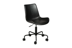 DAN-FORM - HYPE Office Stol - Vintage sort kunstlæder