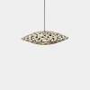 David Trubridge - Flax Pendel - Black/Natur, 80 cm