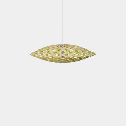 David Trubridge - Flax Pendel - Lime, 80 cm