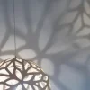 David Trubridge - Floral Pendel - white Ø 60 cm