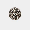 David Trubridge - Floral Pendel - Sort/natur Ø 60 cm