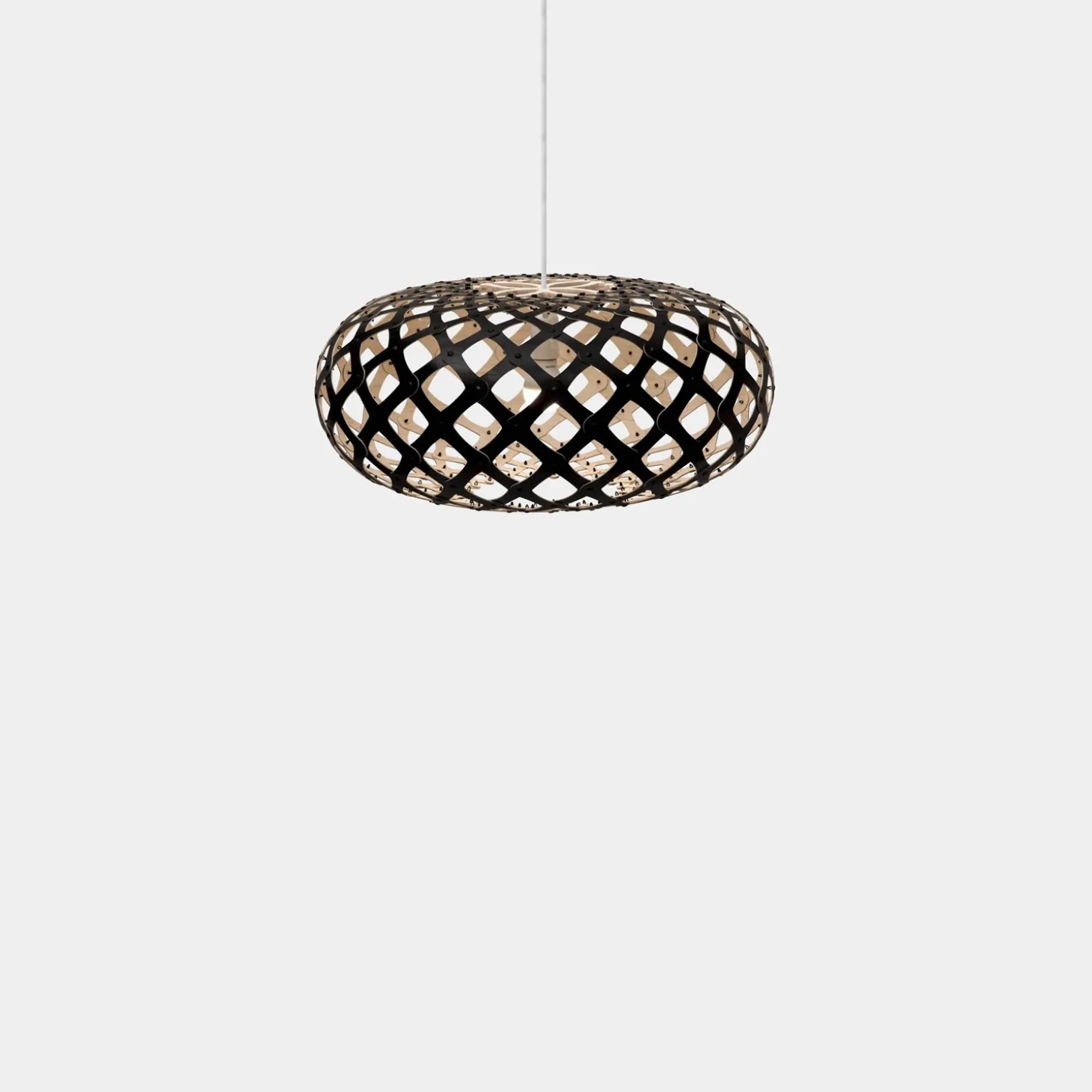 David Trubridge - Kina - Sort/natur Ø 60 cm