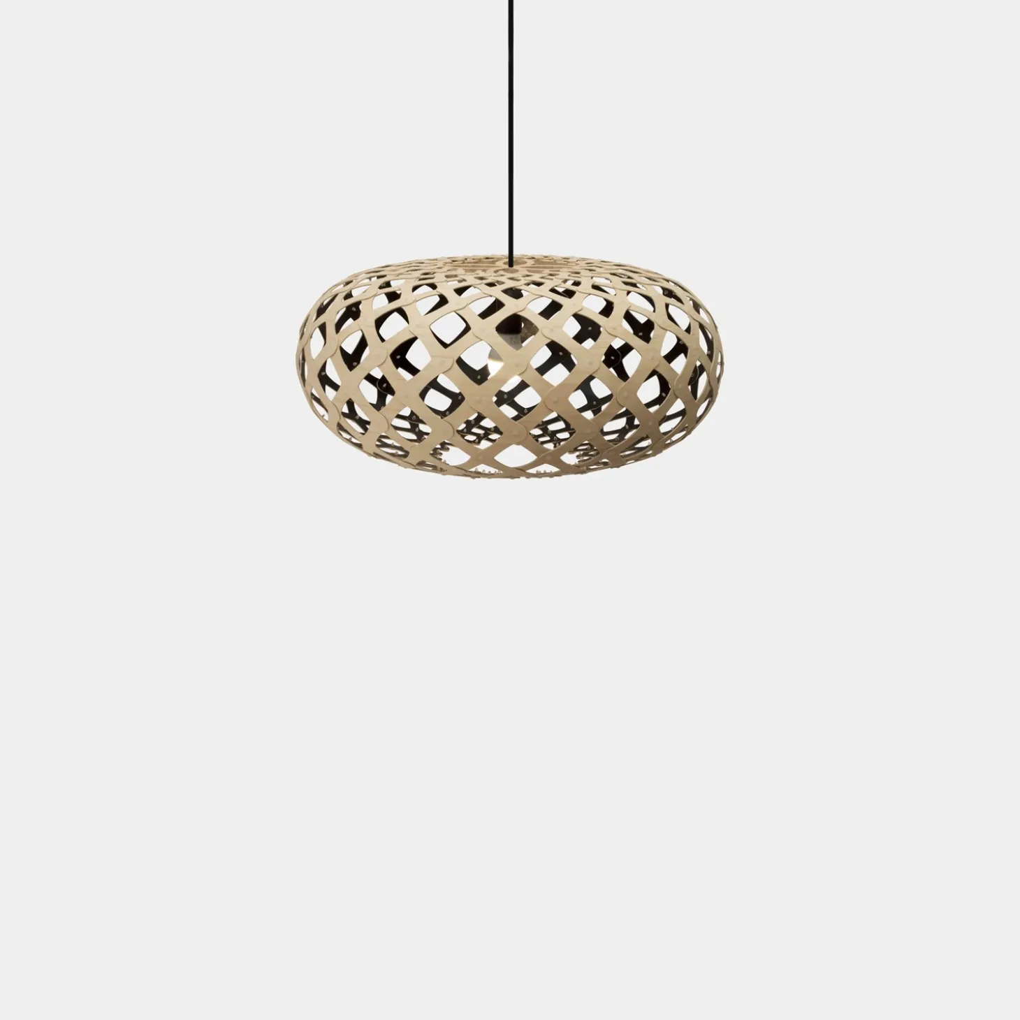 David Trubridge - Kina - Sort/natur Ø 80 cm