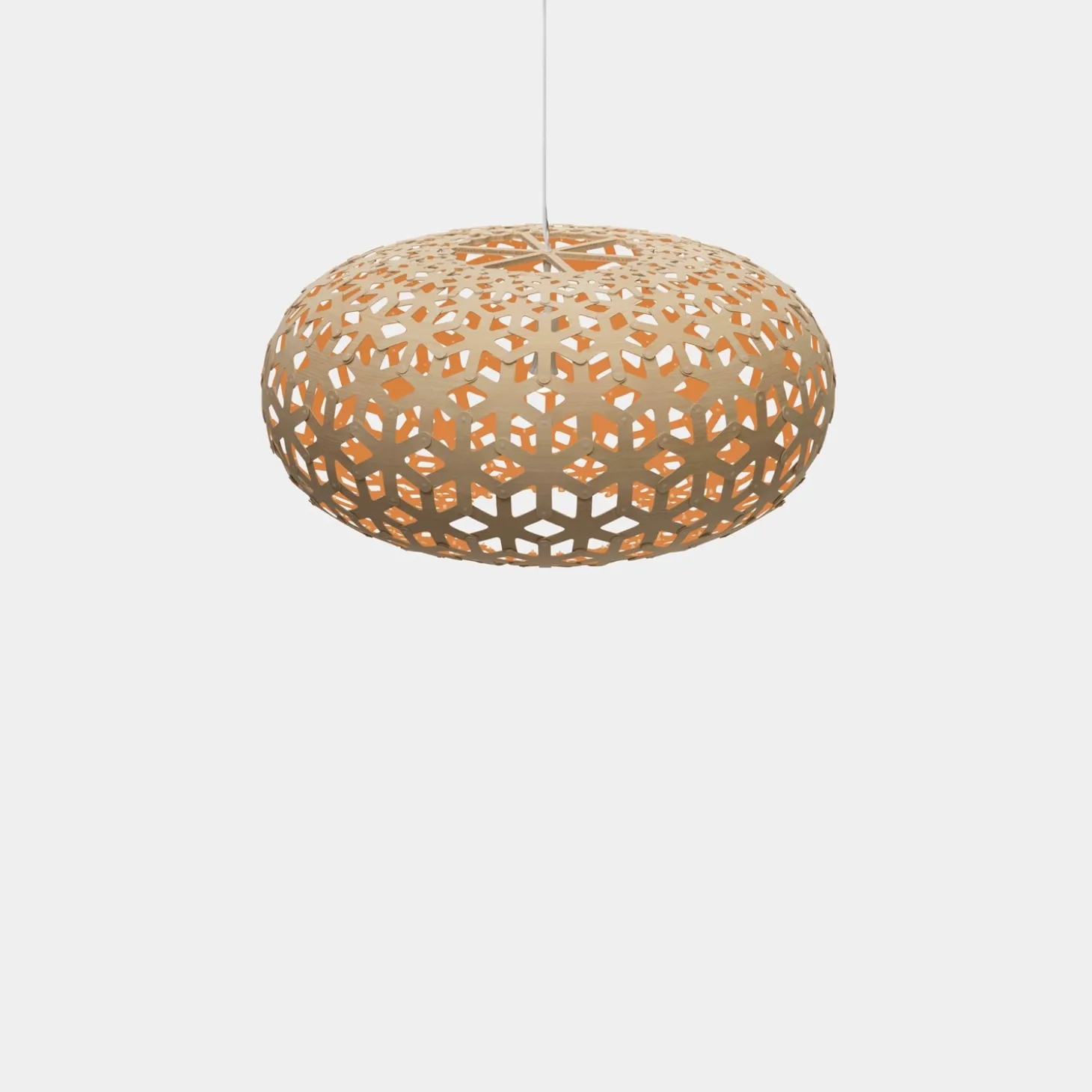 David Trubridge - Snowflake 80cm - Orange