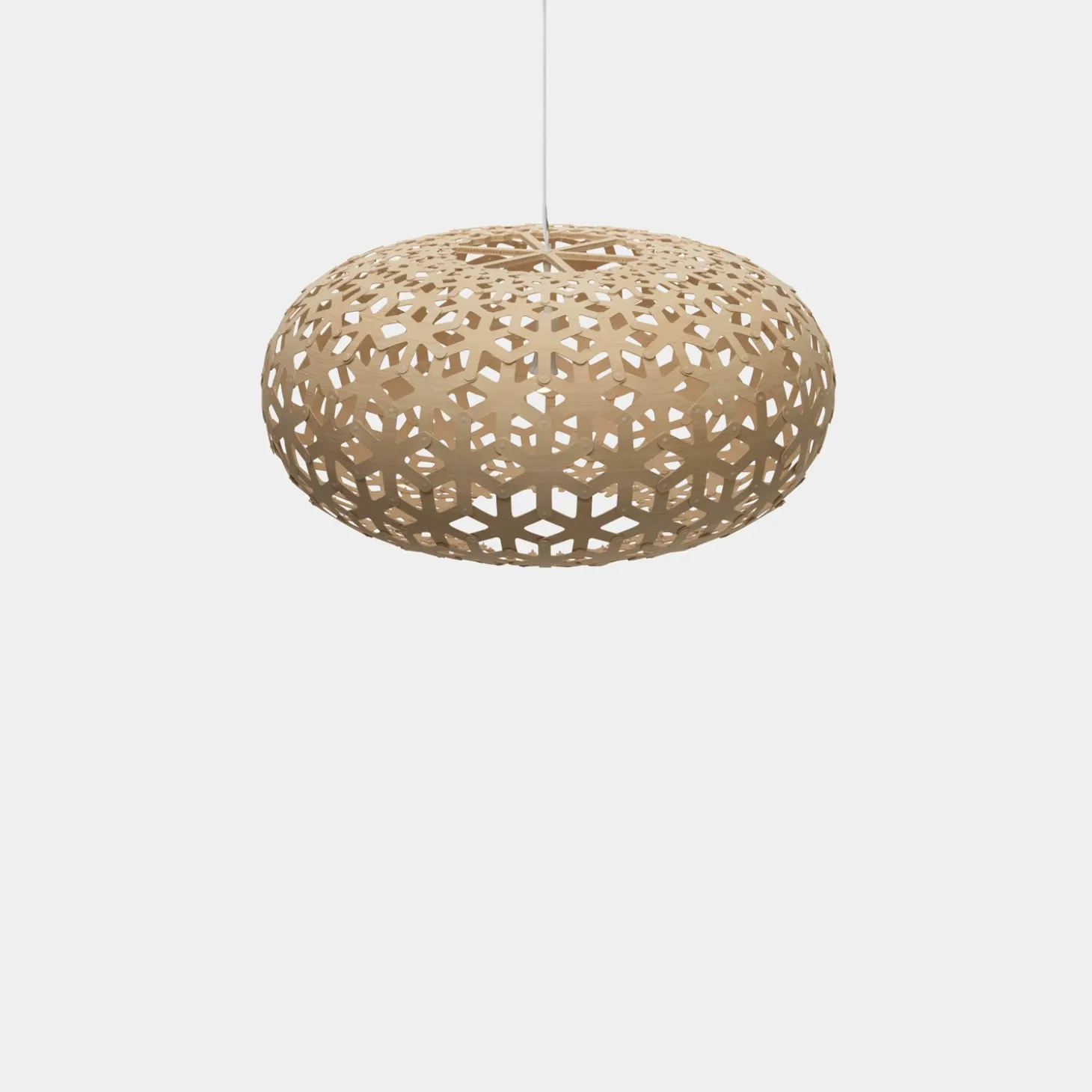 David Trubridge - Snowflake 80cm - Bamboo