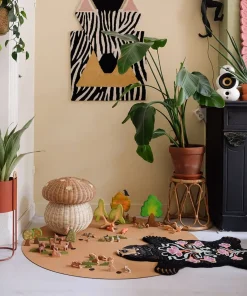Doing Goods - Blooming - Bjørne børnetæppe - Small - 100 x 66 cm