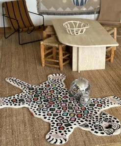 Doing Goods - Disco Leopard Gulvtæppe - Small