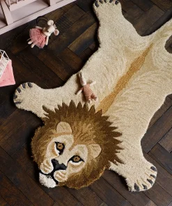 Doing Goods - Moody Lion Gulvtæppe - Small